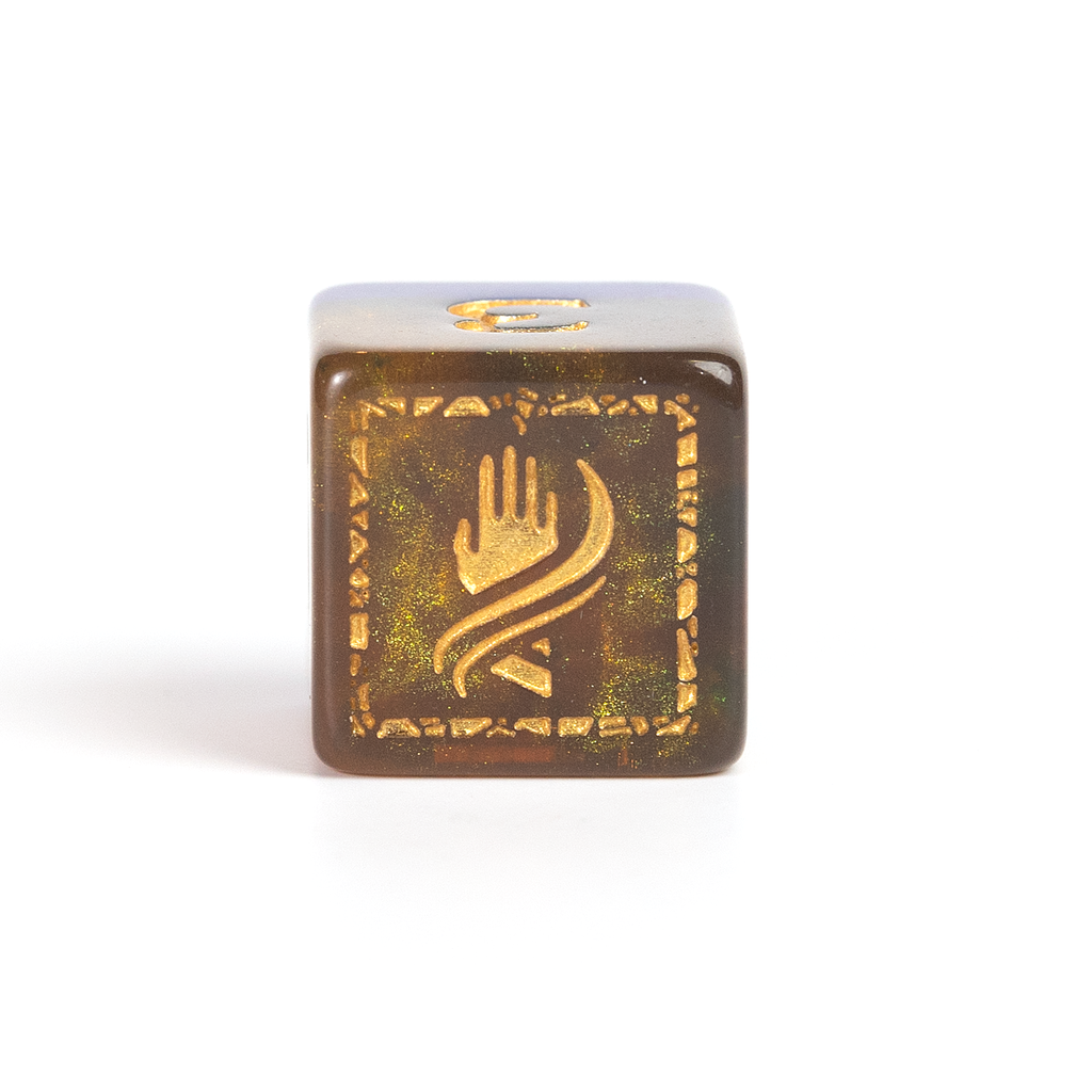 D&D Adventure Dice Set - Monk Edition | Blue/Gold 12pc Collection