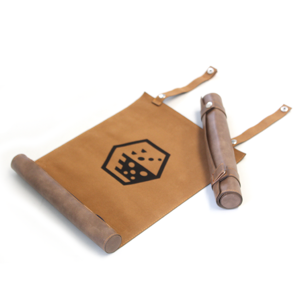 Dice Dungeons Scroll Dice Holder and Rolling Mat